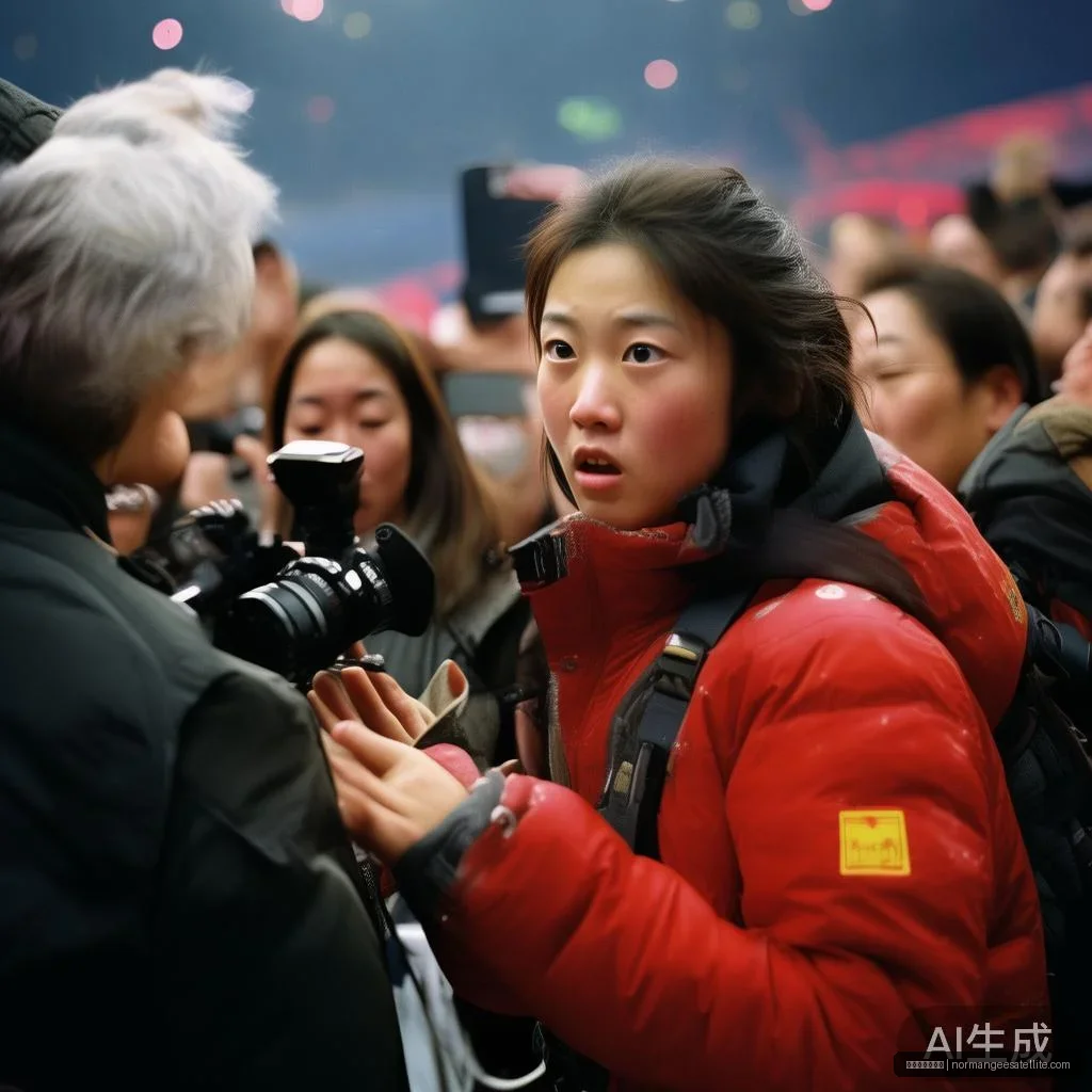 新葡京线上娱乐 - 北京冬奥会闭幕式上，谷爱凌意外摔倒引热议，社交媒体讨论量激增 配图1